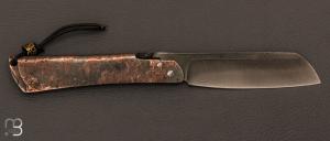   Couteau de poche Piémontais façon higonokami par Mickael Moing 