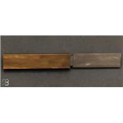 Couteau O² Laiton par Nicolas Couderc