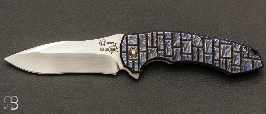 Couteau pliant custom Tactique "Insurgent" de Rick Lala