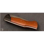 Couteau de poche Cran forcé modèle Big Harry Micarta - Mickaël Moing