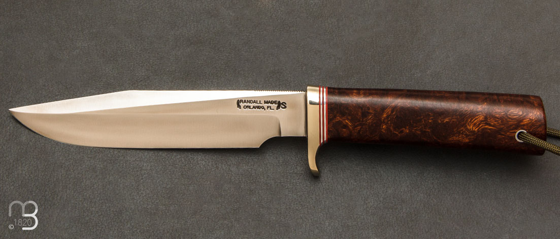 Couteau droit Randall N°5 "CAMP & TRAIL" - Ironwood