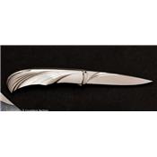 Mother of pearl pocket knife by Wolfgang Loerchner