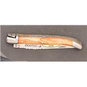 9cm Olive wood Laguiole pocket knife