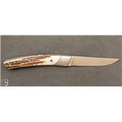 Couteau Le Thiers Mi-Jo Bois de Cerf par Chambriard