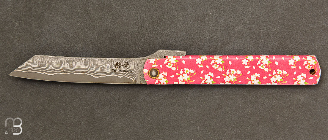 Sakura higonokami folding knife