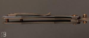  Couteau  "  custom " liner-lock par Michal Gavac - Gavko
