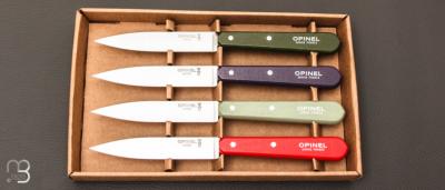 Coffret de 4 couteaux office Opinel n°112 Paysage