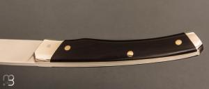   Couteau " 1820 " par Mathieu Herrero - Grenadille et lame en 14C28N