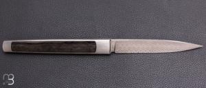  Couteau " APEX " custom de Lionel Lalague - Fatcarbon et Damasteel