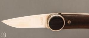Couteau " Akma 9cm" linerlock par Florinox - Ebène