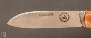    Couteau  "  L'Aurhalpin  "  par la coutellerie Dubesset - Genévrier et 14C28