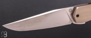   Couteau " Axiome" de Lucas Gilbert - Atelier Fèvre - G10 et lame en 14C28