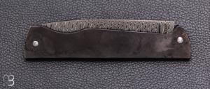    Couteau " Basic " slipjoint custom par Anthony Brochier - Damas