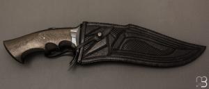    Couteau  "  Black Bull Reloaded " custom de Claudio Sobral & Ariel Sobral - CAS Knives
