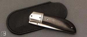   Couteau  "  Bohème " custom par Rémi Lavialle - RWL34 et ébène