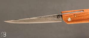  Couteau " Buissonnier " custom par Sourire Duville - Prunier et San-Maï