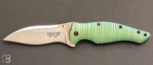 Couteau " Bump 1590GR #0369  " par Kershaw - Titane et S30V