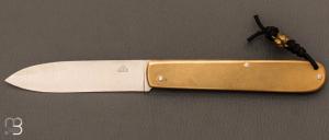   Couteau " Canif  " de Julien Maria - Laiton et XC75