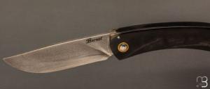   Couteau de poche Corse corne de bélier de Jean-Jacques Bernet