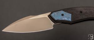  Couteau " Crystal Ti " liner lock par CKF Knives et David LESPECT
