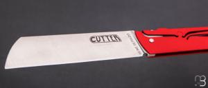 Couteau "Cutter" par Liérande - Rouge 14C28N