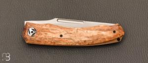   Couteau  "  P'ti Darno  " custom de Philippe Ricard - Bouleau et N690