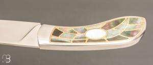  Couteau " Edcix " custom de Florent Dall'ava - L'atelier Dall'ava - Nacre