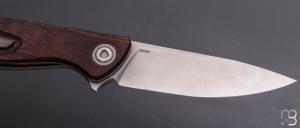   Couteau " F95 " par Shirogorov - Micarta et Elmax