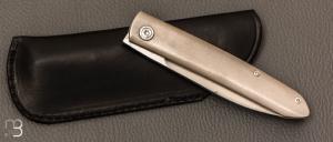  Couteau  "  Frame-Lock custom " par Grégory Picard - Titane et S45VN