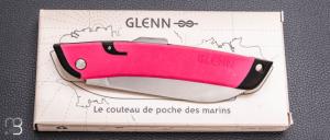  Couteau de poche " Glenn Roz " - Acier MA5 et filets de pêche recyclés