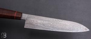   Couteau " Hocho " par Anthony Brochier - Damas feuilleté et gidgee