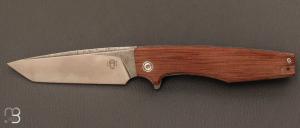  Couteau " IKE tanto " custom par Torpen Knives - Jérôme Hovaere - Micarta et CPM Cru Wear