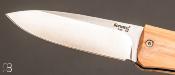 Couteau LIONSTEEL OPERA manche olivier REF 8800.UL