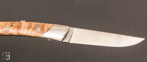 Couteau Le Thiers Mi-Jo en frêne par Chambriard - Pièce unique