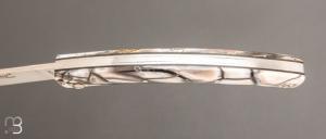    Couteau Le Thiers 11CM par Cognet - Pulpe d'ivoire de mammouth