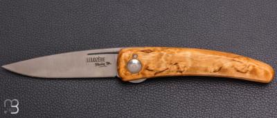 Couteau " LeLozère Randonnée  " par NM Coutellerie - Bouleau