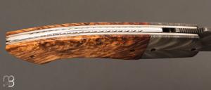  Couteau  "  Longimano Feather  " par Carlo Cavedon - CavedonArt