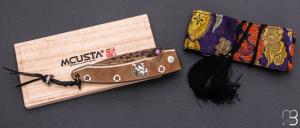   Couteau " Raijin N°001 " Limited Edition 25ème anniversaire par Mcusta