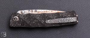 Couteau MC33C-FGB&G Limited Edition 25ème anniversaire par Mcusta