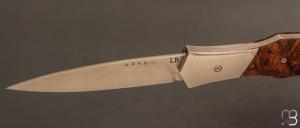   Couteau " Magna Pinna " fait main par Laraud Blade  - Bois de fer et 14C28