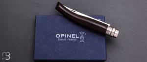   Couteau Opinel Effilé n°10 Ébène du Mozambique - RARE - PLUS PRODUIT