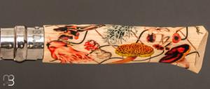 Couteau Opinel N°8 Rommy Gonzalez - Édition BIENNALE THEME NATURE