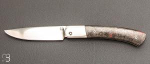  Couteau "Pastellier" par Thomas Fronteau - Fibre de carbone et lame en RWL34