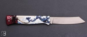    Couteau Douk-Douk "Sons of Douk-Douk®" lame Higonokami thème Art Japonais