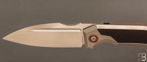     Couteau " Speartak regular Integral Inlays PROTO" de GTKnives - Thomas Gony