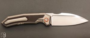     Couteau " Speartak regular Integral Inlays PROTO" de GTKnives - Thomas Gony