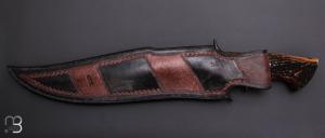     Couteau  " Sub-Hilt Fighter " custom de Claudio Sobral & Ariel Sobral - CAS Knives