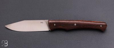   Couteau de poche Tedesco par Adrien Giovaninetti - Bocote