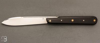 Couteau " Rouennais " par Romain Alvarez - RWL34 et corne de zébu