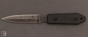 Couteau de cou "Dague" de Fred Perrin manche en G10